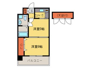 エステ－トモア警固本通りの物件間取画像